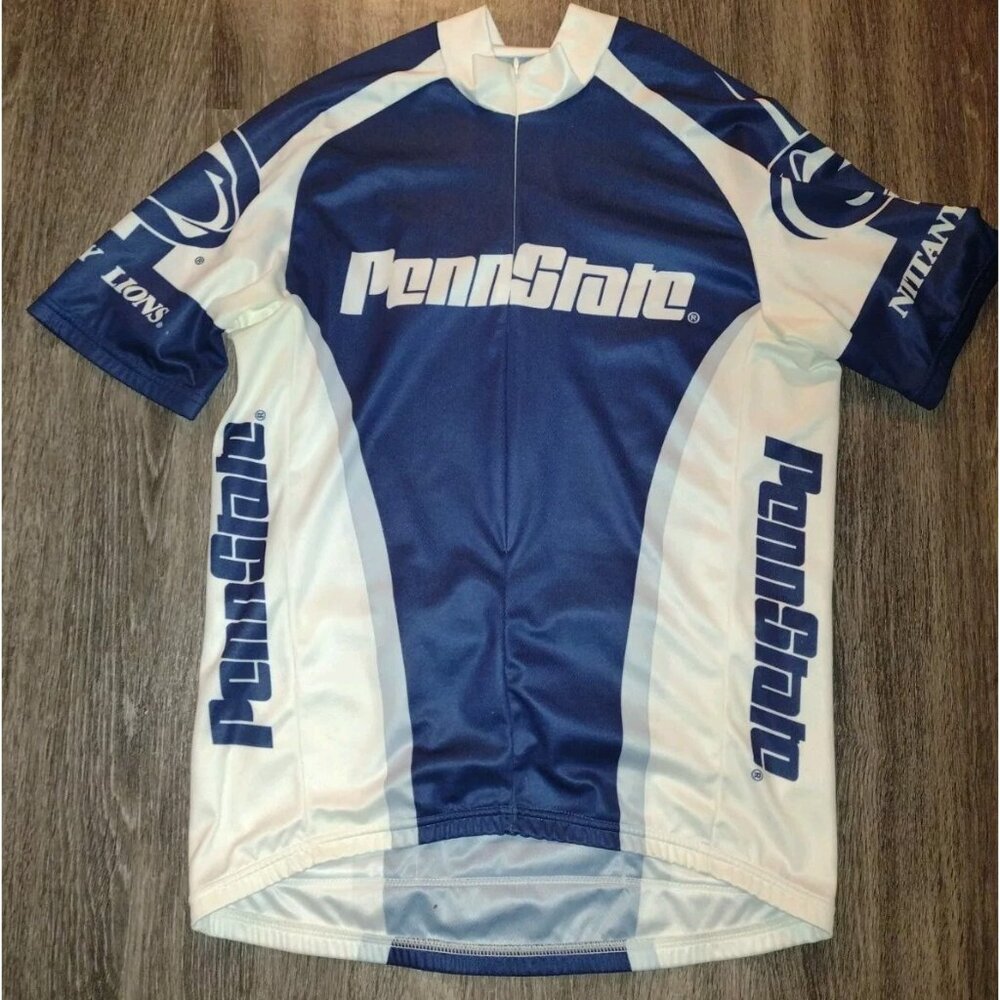 Medium / Penn State / Hincapie / Men's Cycling Jersey / Full Zip  **VG Condition